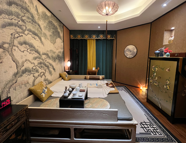 成都龙泉驿足疗减压会所环境展示（二）一种真挚的艺术生活态度